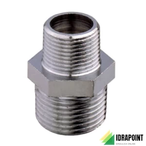 NIPLES OTTONE CROMATO Ø 1/2