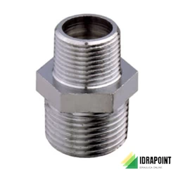 NIPLES OTTONE CROMATO Ø 1/2