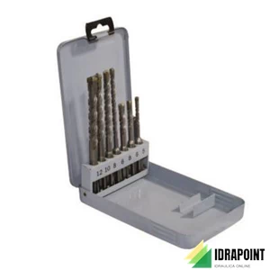 ASSORTIMENTO 7 PUNTE PER MURATURA CON ATTACCO SDS PLUS