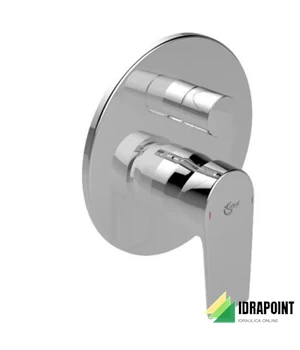 MISCELATORE INCASSO DOCCIA CON DEVIATORE - SERIE CERAMIX