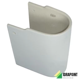 SEMICOLONNA - SERIE CONNECT BIANCO EUROPEO