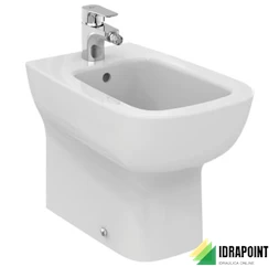 BIDET FILO PARETE MONOFORO ESEDRA BIANCO EUROPEO