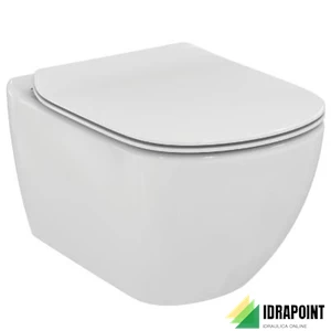 VASO SOSPESO ACQUABLADE CON SEDILE  - SERIE TESI BIANCO EURO