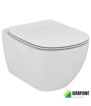 VASO SOSPESO ACQUABLADE CON SEDILE - SERIE TESI BIANCO EURO