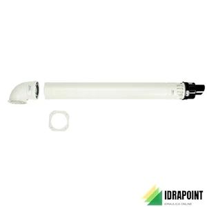 KIT ORIZZONT. CONCENTRICO X CALDAIA CONDENSAZIONE  Ø 60/100