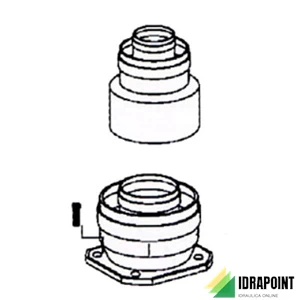 KIT TRONCHETTO FLANGIATO PER CALDAIA A CONDENSAZIONE