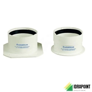 KIT TRONCHETTI FLANGIATI Ø 80 MM PER CALDAIA A CONDENSAZIONE