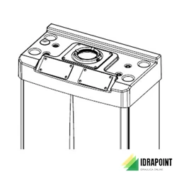 KIT COPERTURA SUPERIORE PER ESTERNO VICTRIX KW TT/TERA