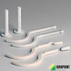 COPPIA MENSOLE PER TESI 2 COLOR BIANCO