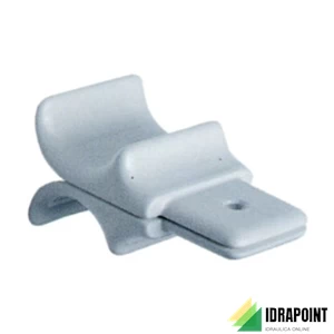 GANCIO ORIZZONTALE PER APPENDIUNO/TRE PER NOVO BIANCO