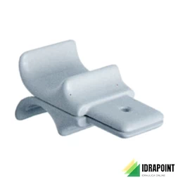 GANCIO ORIZZONTALE PER APPENDIUNO/TRE PER NOVO BIANCO