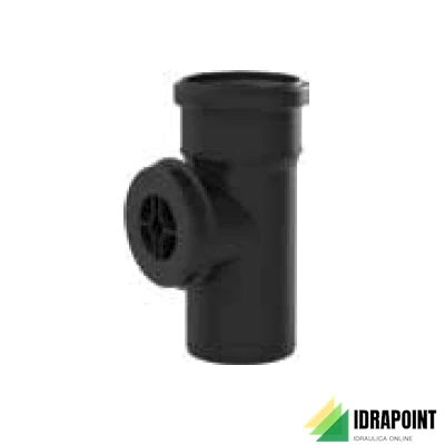 ISPEZIONE CON TAPPO FILETTATO BLACKFIRE Ø 125 MM