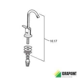 RUBINETTO LAVELLO PER SEAGULL X1-X2