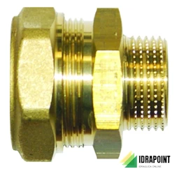 RACCORDO DRITTO DN16X3/4''M TWIN SOLAR