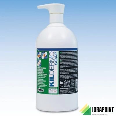 KIT DERMO SOAP LIQUIDO LAVAMANI 1 LT CON DOSATORE