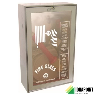 KIT IDRANTE 20 M LANCIA STARJET E CASSETTA INTERNA INOX DN45