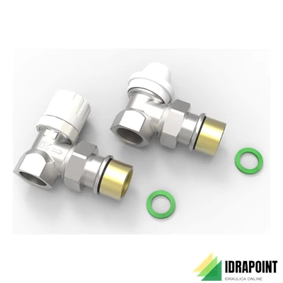 KIT IDRAULICO 2 VIE MOTORIZZABILE PER RADIANTORE NEMO