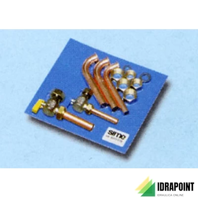 KIT RACCORDI E RUBINETTI GAS/ACQUA FORMAT ZIP