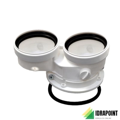 KIT SCARICO SDOPPIATO Ø 80/80MM