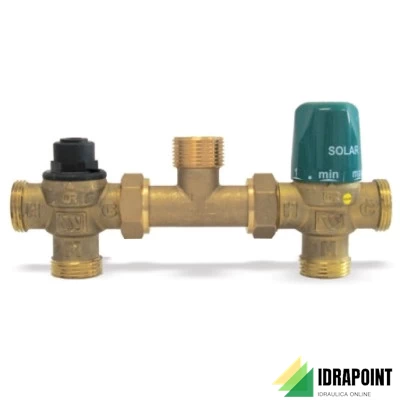 KIT SOLARE TERMOSTATICO SOLARKIT 45° C - Ø 1'' M WATTS