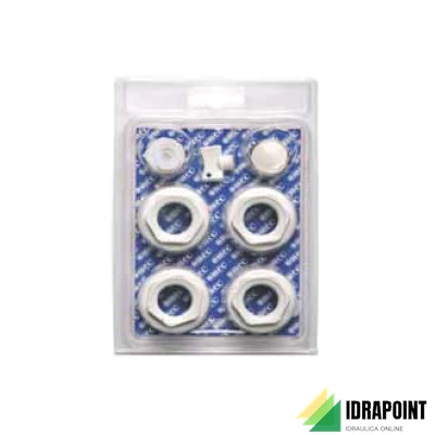 KIT UNIVERSALE TAPPI RADIATORI ALLUMINIO Ø 1/2