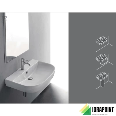 LAVABO 50X48 CM - SERIE EDEN BIANCO