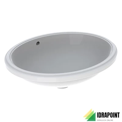LAVABO SOTTOPIANO OVALE DA INCASSO VARIFORM 56X46 CM