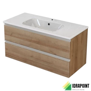 MOBILE NOBU ROVERE 80X46 CM 2 CASS. LAVABO CERAMICA