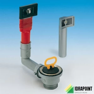 PILETTA FORO Ø 60 CON T.P. RACCORDO Ø 1.1/2