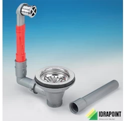 PILETTA BASKET PER LAVELLO CON T/P TONDO Ø 1.1/2