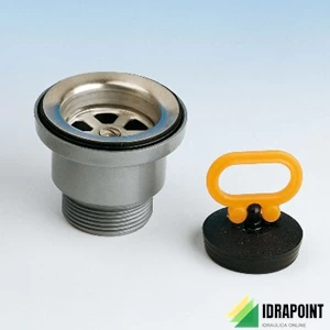 PILETTA FORO Ø 60 SENZA T.P. RACCORDO Ø 1.1/2