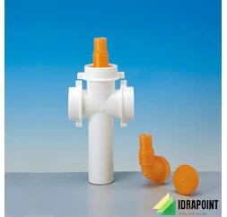 CROCE PER LAVASTOVIGLIE E LAVATRICE Ø 40 BIANCO