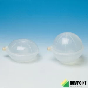 SFERA PIATTA Ø 90X50 MM IN MOPLEN