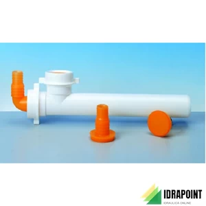 RACCORDO A 2 VIE PER LAVATRICE Ø 32