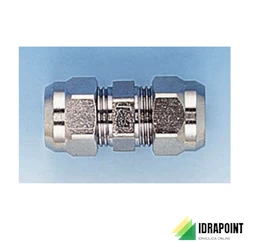 RACCORDO 3 PZ. CON CARTUCCIA PER RAME - Ø 10X3/8