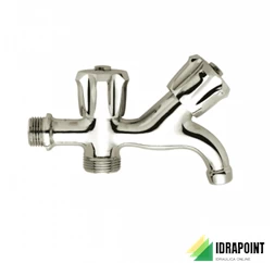 RUBINETTO CON ATTACCO LAVATRICE VERTICALE