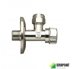 RUBINETTO A SQUADRA S/FILTRO C/CART E DADO BASSO Ø 1/2