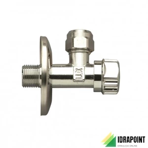 RUBINETTO A SQUADRA S/FILTRO C/CART E DADO BASSO Ø 1/2