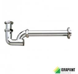 SIFONE PER LAVABO OTTONE SENZA PILETTA Ø 1