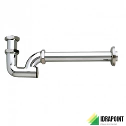 SIFONE PER LAVABO OTTONE SENZA PILETTA Ø 1