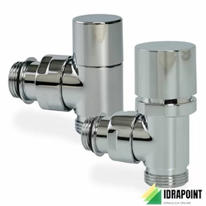 KIT VALVOLA + DETENTORE TERMOSTATIZZABILE CROMO KT2059/A