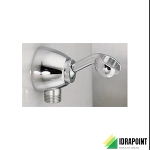SUPPORTO A PARETE PER DOCCIA CON PRESA ACQUA CROMO