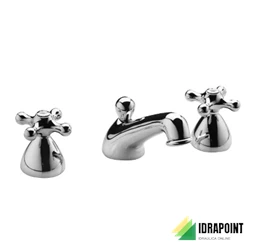 BATTERIA MONOFORO PER LAVABO E SCARICO Ø 5/4