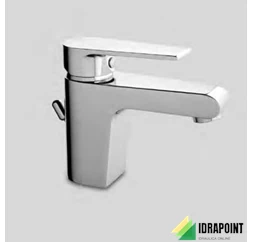 MISCELATORE LAVABO 4661 - SERIE LOGOS H 130 MM