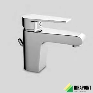 MISCELATORE LAVABO 4661 - SERIE LOGOS H 130 MM