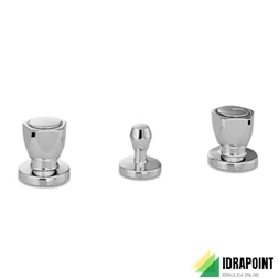 BATTERIA 3 FORI PER BIDET CON SCARICO Ø 5/4