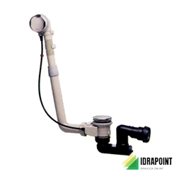 FLUSSOMETRO ESTERNO X ORINATOIO + PULSANTE METALLO Ø 1/2