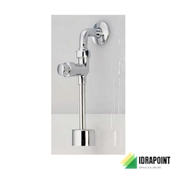 PRESA-RUBINETTO A PARETE PER ORINATOIO CROMO