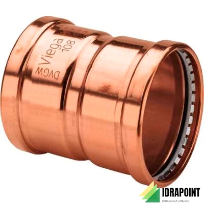 MANICOTTO 2415 CON BATTENTE IN BRONZO X ACQUA Ø 76,1 F/F