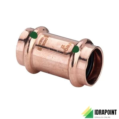 MANICOTTO 2415 CON BATTENTE IN RAME X ACQUA Ø 42 F/F